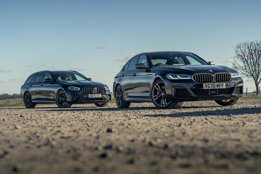 86 Bmw m550i vs mercedes amg e53 2021 twin test static