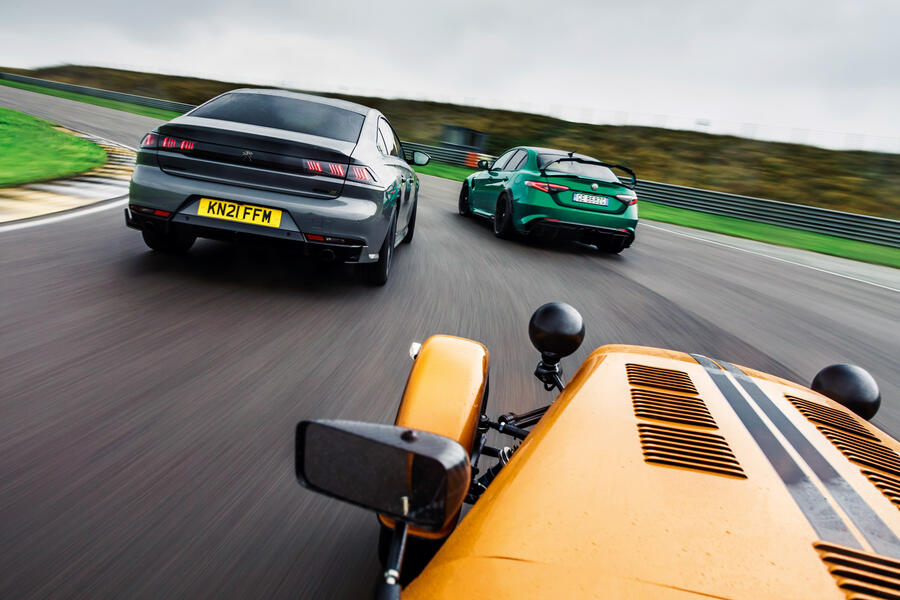 87 Britains best drivers car 2021 trio track rear