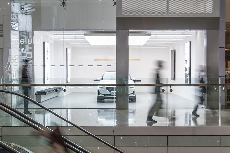 89 Polestar space london opening official images store