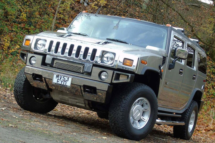 9 Hummer h2 stationary front