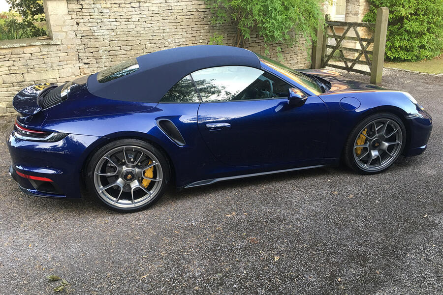 9 Porsche 911 turbo s cabriolet side
