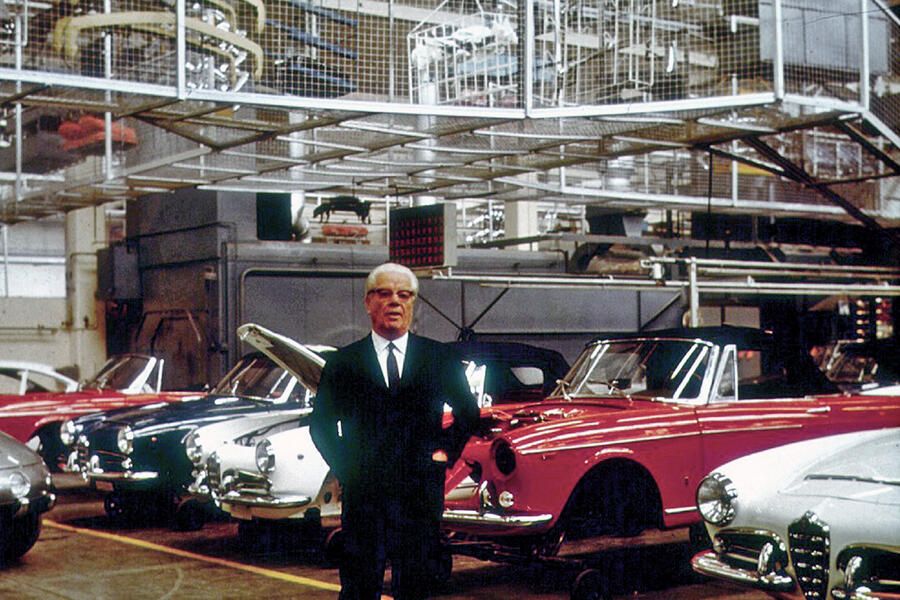 91 Business pininfarina factory archive pic
