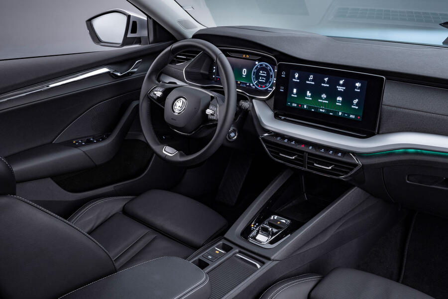 91 Skoda octavia 2020 cabin