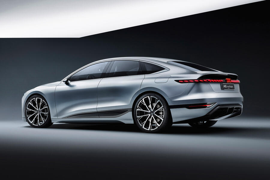 92 Audi a6 e tron concept official static studio rear