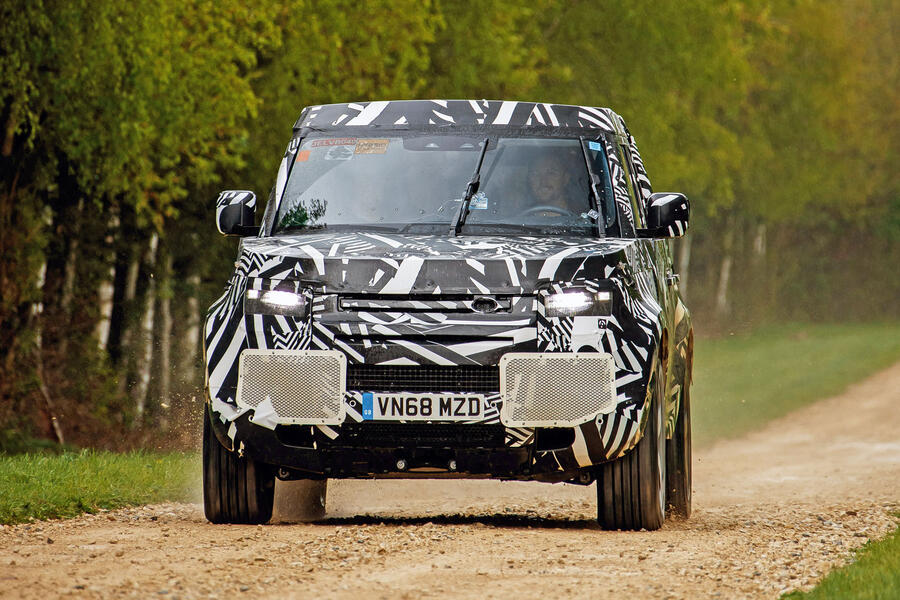 93 Land rover defender proto ride 2019 otr nose