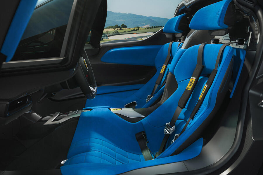 95 Ferrari daytona sp3 official reveal cabin