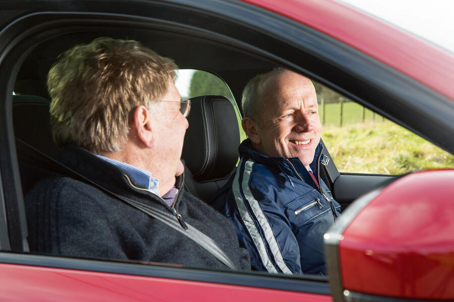 95 Jlr cross country talking