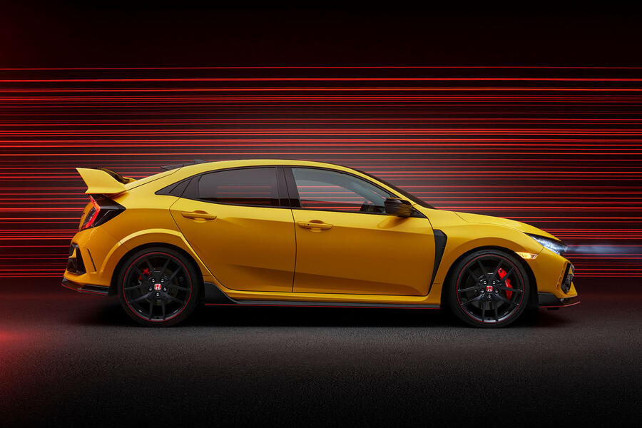 96 Honda civic type r limited edition 2020 press side