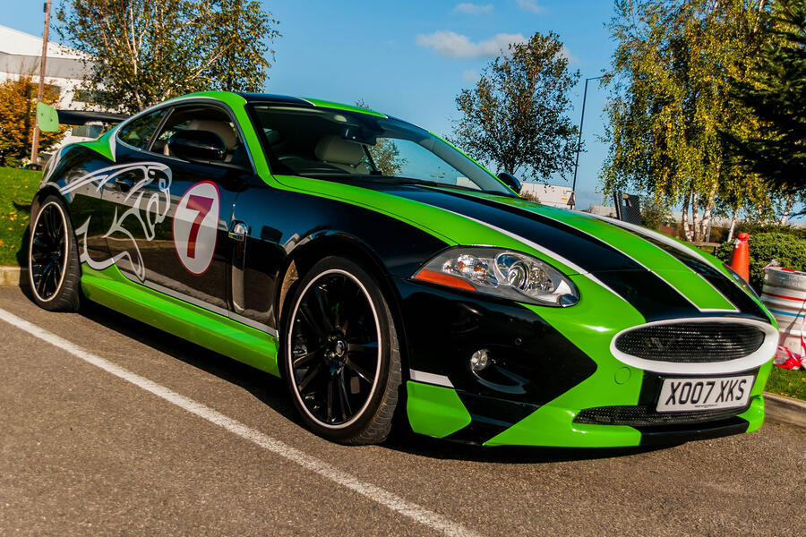 96 Ruppert cars instead of flying jaguar