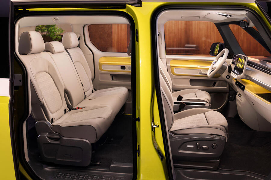 96 Vw id buzz 2022 official reveal interior