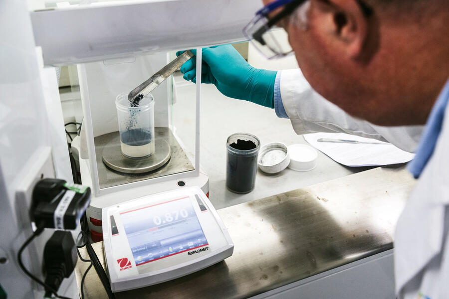 96 We built a battery mixing