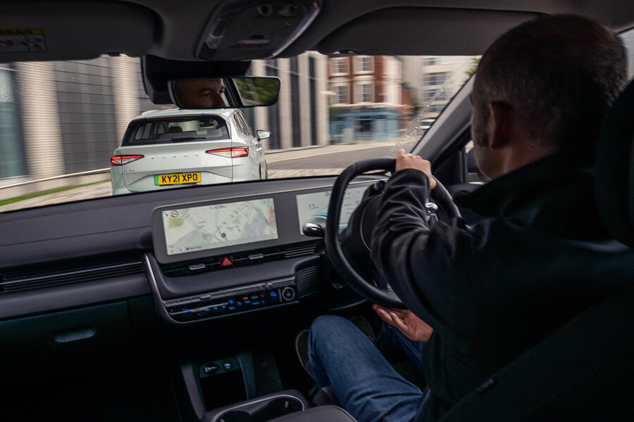 97 Enyaq vs ioniq 5 2021 disdale driving