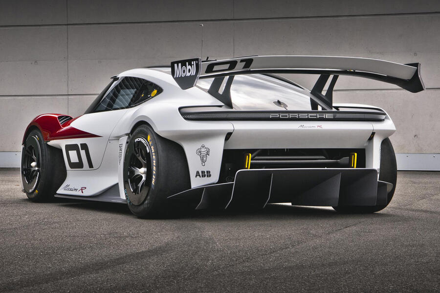 97 Porsche mission r concept feature rear