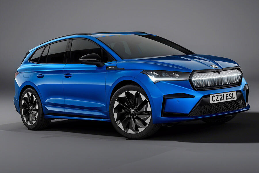 97 Skoda enyaq sportline 2021 official press static front