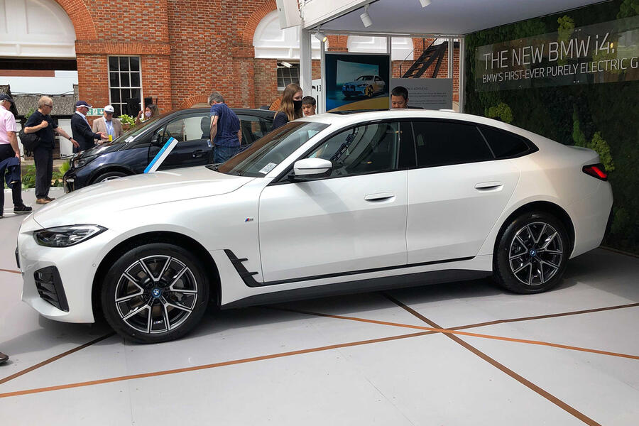 98 Bmw i4 2021 goodwood side