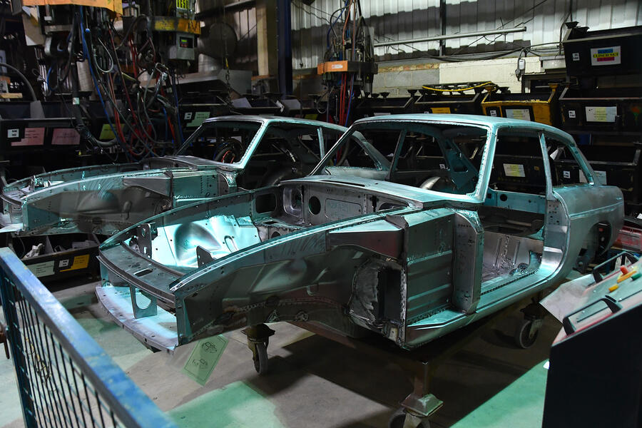 98 British motor heritage factory visit 2021 shells