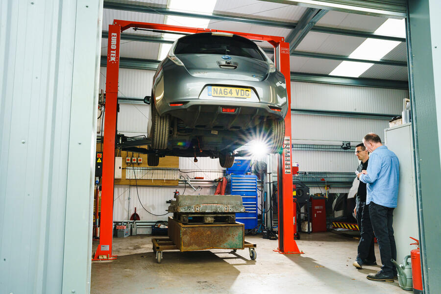 98 Good guys garage ev servicing feature ramp