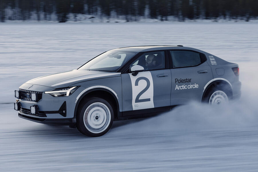 98 Polestar 2 arctic circle special edition official tracking side