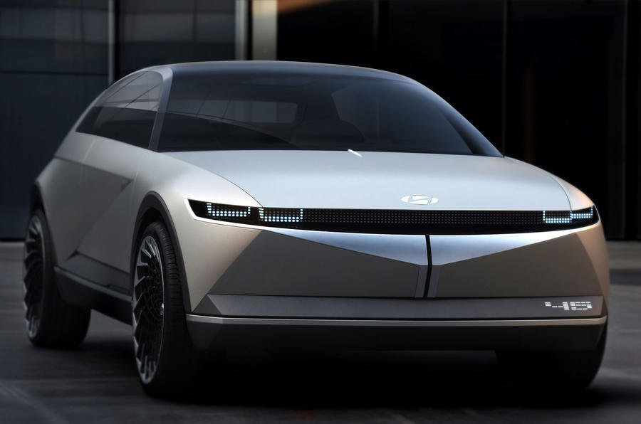 99 Hyundai 45 concept official hero front
