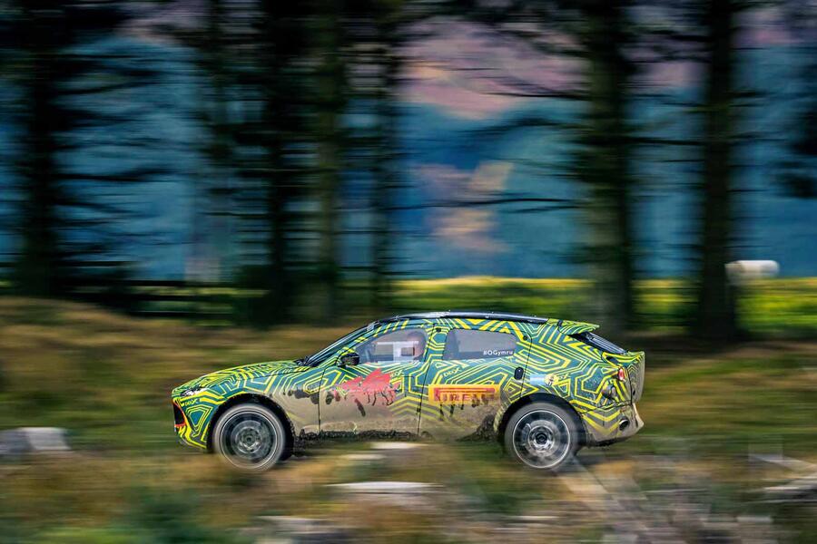 Aston martin dbx prototype 07