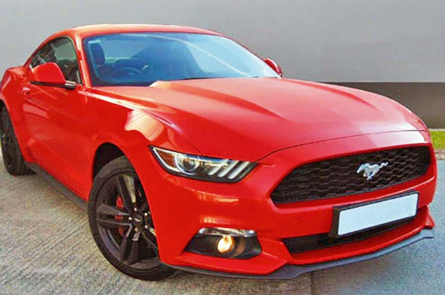 Auction watch mustang