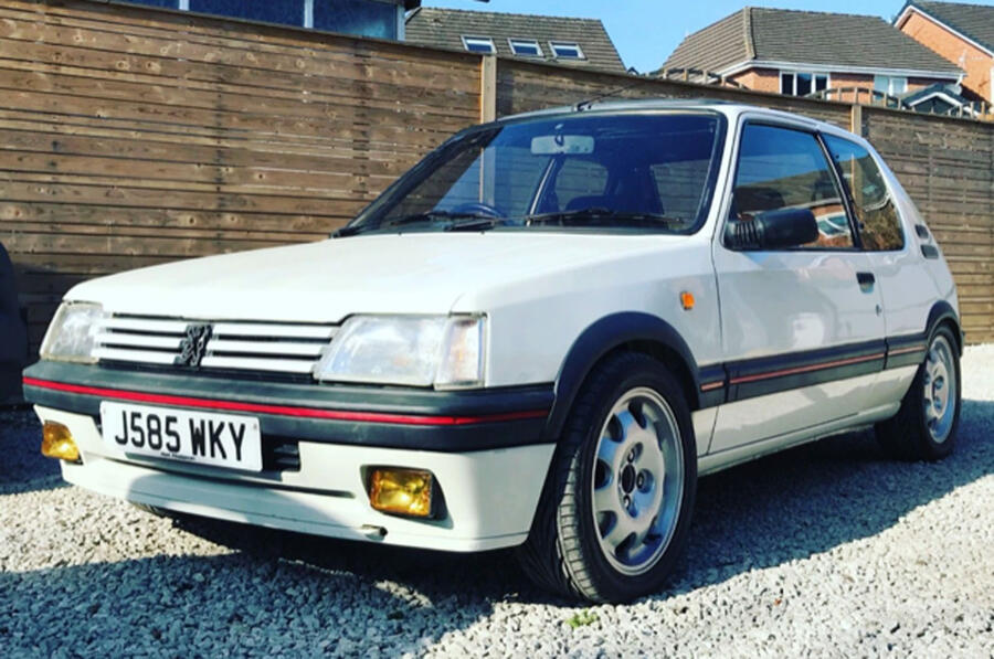 Autocar ubg one we found peugeot 205 gti