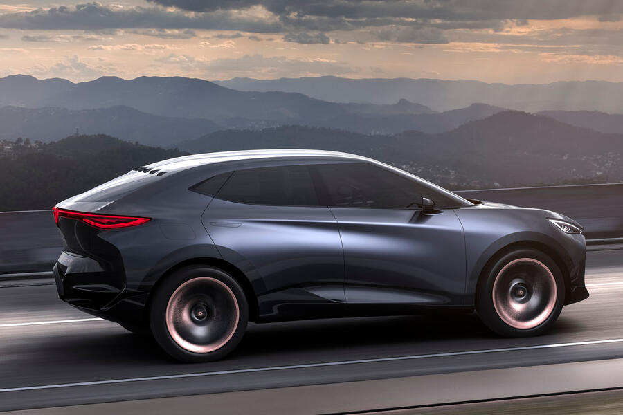 Cupra tavascan concept otr side