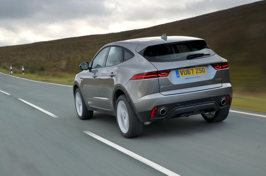 Jaguar e pace rear