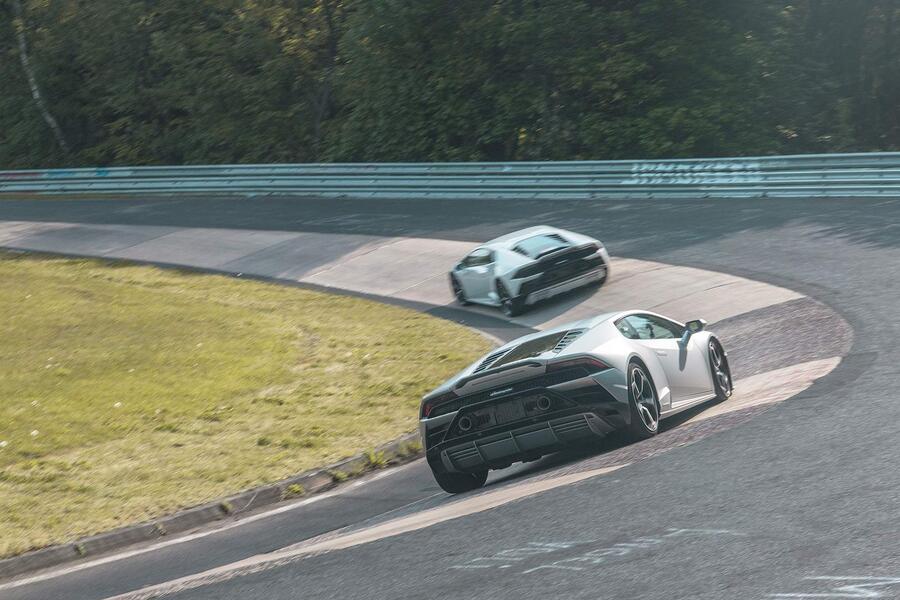 Lambo evo nuburgring