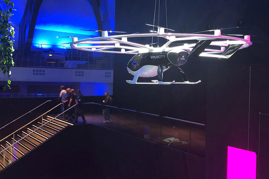Mercedes drone