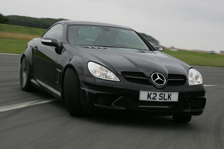 Mercedes slk55 amg black series 2007 505