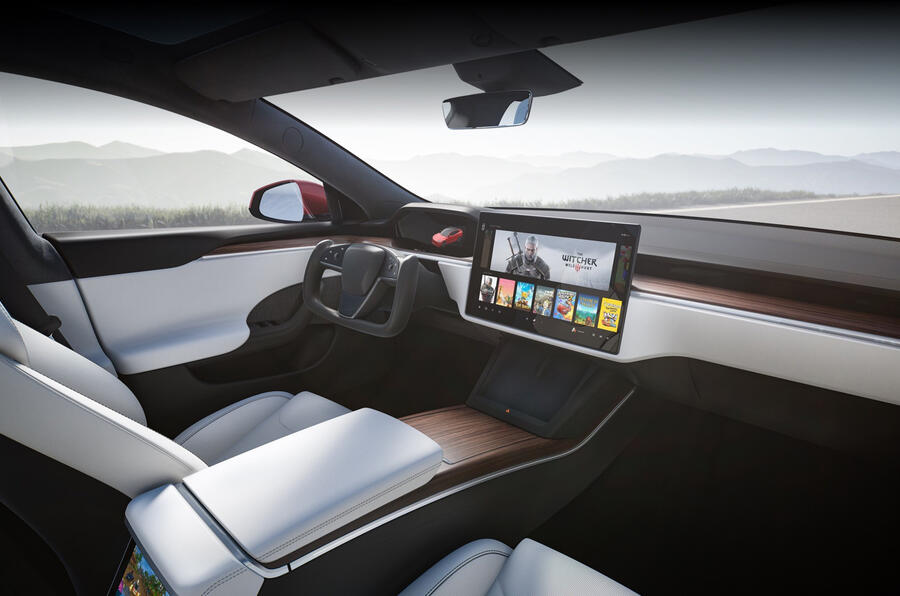 Model s interior
