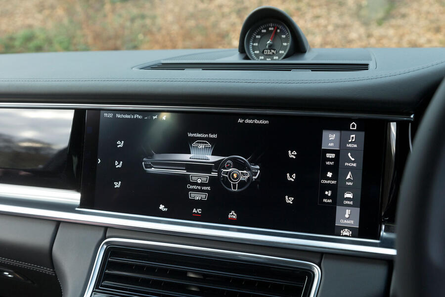 Porsche panamera infotainment system 0