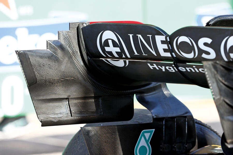 Rear wing getty