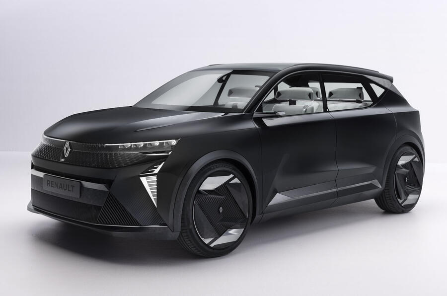 Renault scenic concept front three quarters4