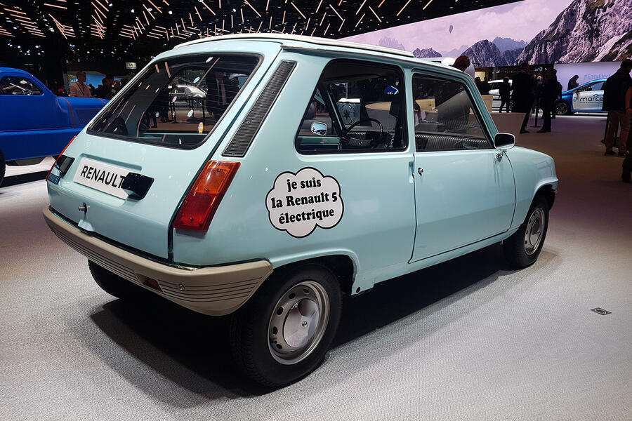 Renault 5 electric conversion paris 2018