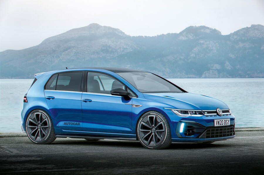 Vw golf 8 r plus blue flipped 1