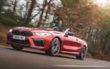 BMW M8 Competition convertible 2020 road test review - hero front