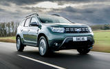 dacia duster road test 2023 01 tracking front