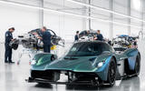 Aston Martin valkyrie first customer car front static