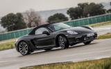 Porsche 718 Boxster cornering