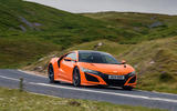 Honda NSX hybrid supercar feature - hero front