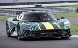 Aston Martin Valhalla testing Silvertone front