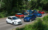 Ford Fiesta, Citröen C3, Kia Rio, Suzuki Swift, Renault Clio, Nissan Micra, Seat Ibiza, Mini One and Mazda 2
