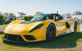 Hennessey Venom F5 Roadster front three quarter