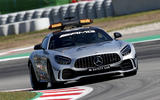 Mercedes-AMG F1 safety car - on circuit