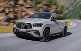 Mercedes AMG GLE 53 2024 front quarter tracking