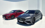 Mercedes A Class facelift front 2023