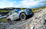 Mercedes G Class climbing