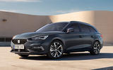 Seat Leon update 2024 estate front quarter